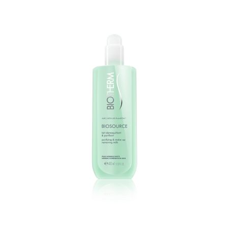 Biotherm Biosource Lait Démaquillant & Purificant Leche desmaquillante y purificante propiedades calmantes regenerantes y protectoras