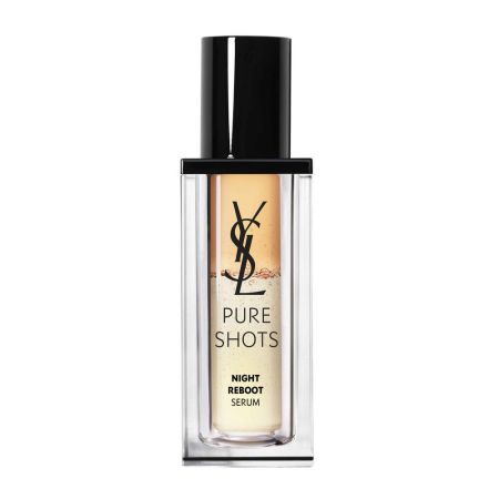 Yves Saint Laurent Pure Shots Night Reboot Serum Sérum de noche antiedad reduce líenas finas para piel más suave radiante y poros menos visibles 50 ml
