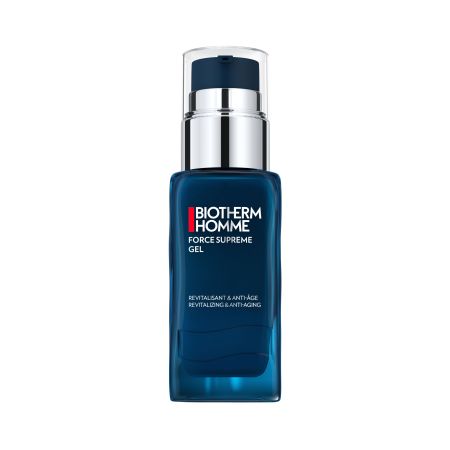Biotherm Homme Force Supreme Gel Tratamiento ultrafresco revitalizante antiedad para piel más joven radiante y redensificada