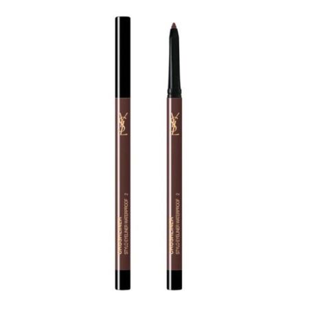 Yves Saint Laurent Crushliner Stylo Eyeliner Waterproof Delineador de ojos resistente al agua con fotopigmentos naturales para larga duración