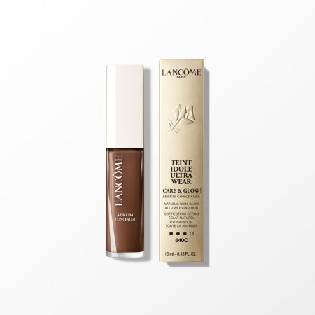 Lancôme Teint Idole Ultra Wear Care And Glow Serum Concealer Sérum corrector iluminador corrige imperfecciones y difumina áreas oscuras realzando los rasgos
