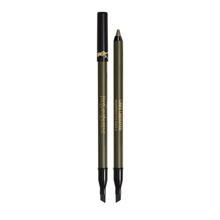 Yves Saint Laurent Lines Liberated Waterproof Eye Pencil Delineador de ojos con pincel resistente al agua y altamente pigmentado para acabado mate y cromado