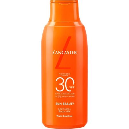 Lancaster Sun Beauty Body Milk Spf 30 Leche solar corporal resistente al gua de textura ligera ofrece complejo activador del bronceado 175 ml