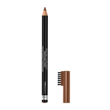 Rimmel London Brow This Way Professional Pencil Perfilador de cejas profesional de larga duración define rellena y esculpe