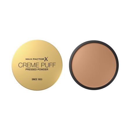 Max Factor Creme Puff Pressed Powder Polvos compactos con esponja acabado mate y aterciopelado