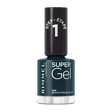 Rimmel London Super Gel Step 1 Esmalte de uñas ofrece hasta 14 días de color y brillo en gel sin necesidad de lámpara