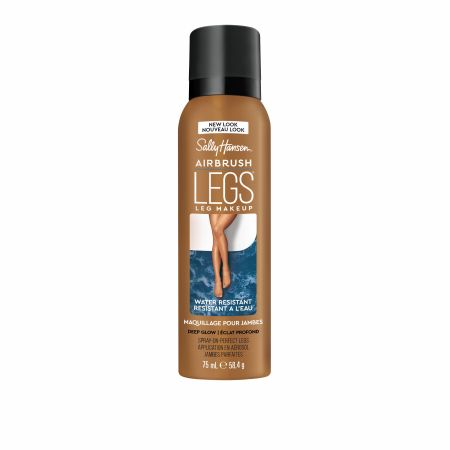 Sally Hansen Airbrush Legs Leg Makeup Spray Maquillaje resistente al agua para piernas mejora la cobertura de pecas venas e imperfecciones 75 ml