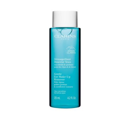 Clarins Démaquillant Douceur Yeux Desmaquillante de ojos elimina suavemente calmando y suavizando con plantas alpinas 125 ml