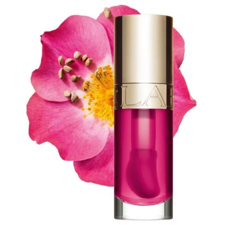 Clarins Lip Comfort Oil Aceite labial nutritivo con color para unos labios brillantes realzados y duraderos