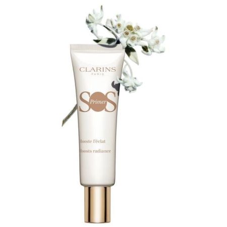 Clarins Sos Primer Booste L´éclat Prebase de maquillaje iluminadora prepara hidrata y ofrece luminosidad 24 horas 30 ml