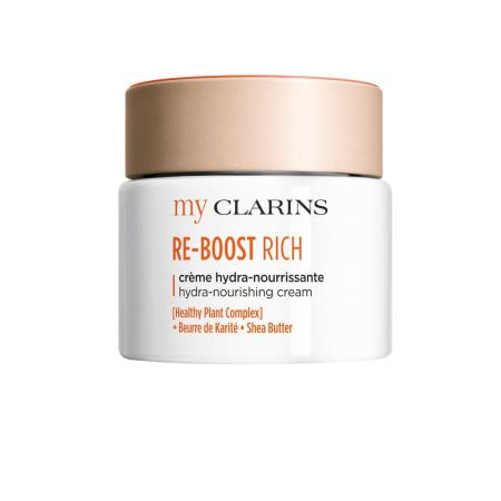 Clarins My Clarins Re-Boost Rich Crème Hydra-Nourrissante Crema de día enriquecida ultranutritiva calma y reconforta para efecto agradable 50 ml