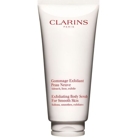 Clarins Gommage Exfoliant Peau Neuve Exfoliante corporal afina suaviza estimula y reafirma perfecto para una piel más lisa 200 ml
