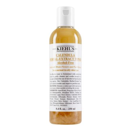 Kiehl'S Calendula Herbal-Extract Toner Tónico facial natural y sin alcohol limpia calma y alivia el enrojecimiento reconfortando la piel 250 ml