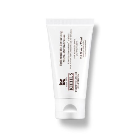 Kiehl'S Epidermal Re-Texturizing Micro-Dermabrasion Exfoliante reduce decoloraciones y pequeñas marcas en cara manos y escote para efecto alisador instantámeo 75 ml