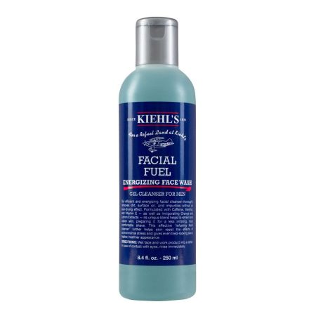 Kiehl'S Facial Fuel Energizing Face Wash Gel Clanser For Men Gel limpiador refrescante reduce suciedad y grasa ofreciendo aspecto más fresco y saludable