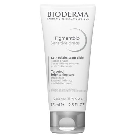Bioderma Pigmentbio Sensitive Areas Soin Éclaircissant Ciblé Tratamiento antimanchas alivia y calma la irritación para tono de piel unificado e iluminado 75 ml