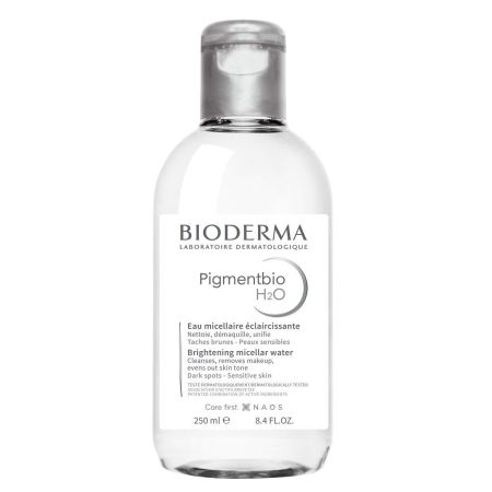 Bioderma Pigmentbio H2o Eau Micellaire Éclaircissante Agua micelar iluminadora limpia con suavidad y desmaquilla elimando impurezas 250 ml
