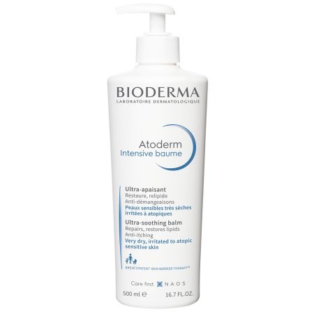 Bioderma Atoderm Intensive Baume Ultra-Apaisant Corporal Bálsamo corporal cuidado intensivo reparador antiprurito ultracalmante y ultranutritivo 500 ml