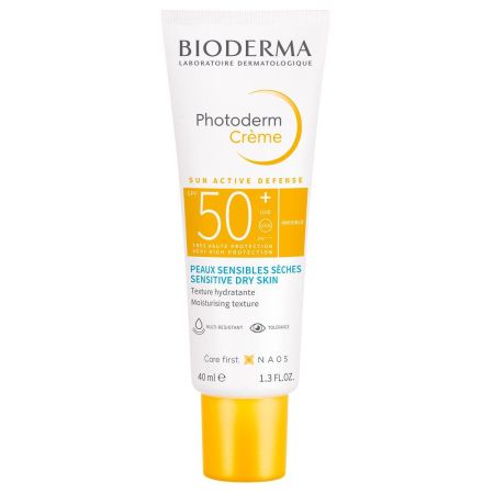 Bioderma Photoderm Crème Spf 50+ Protector solar facial protege de los riesgos del daño celular 40 ml
