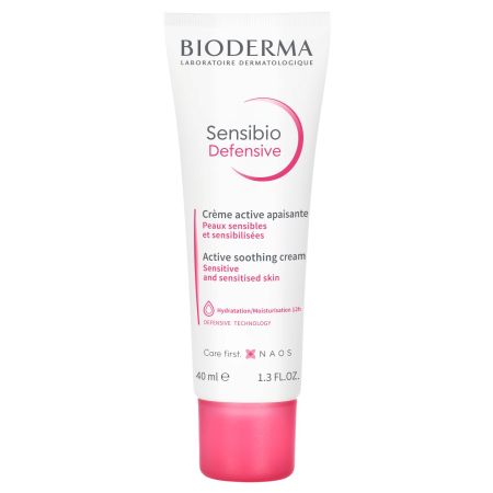 Bioderma Sensibio Defensive Crème Active Apaisante Crema de acción calmante refuerza el sistema de autodefensa 40 ml