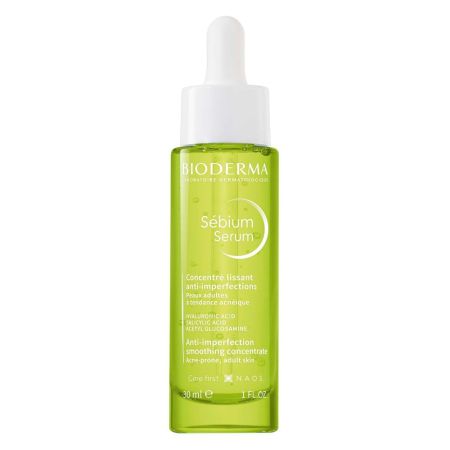 Bioderma Sébium Serum Concentré Lissant Anti-Imperfections Sérum ecobiológico antiimperfecciones alisa la piel y reduce líneas de expresión 30 ml