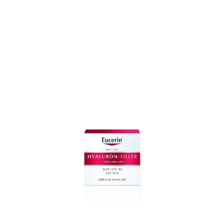 Eucerin Hyaluron-Filler+Volume Lift Day Spf 15 Crema de día mejora la renovación del colágeno consigue una piel más rellena con menos arrugas 50 ml