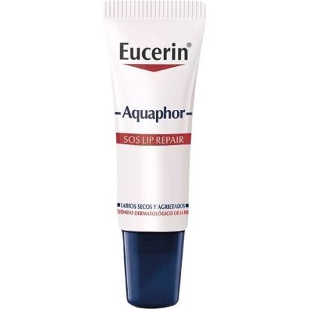 Eucerin Aquaphor Sos Liper Repair Bálsamo labial reparador regenerante y calmante ofrece cuidado intensivo en solo 60 segundos