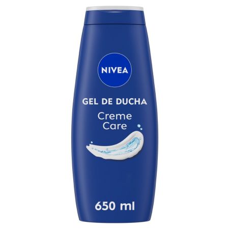 Nivea Creme Care Gel De Ducha Gel de ducha enriquecido con aceites naturales ofrece piel sana suave y cuidada con suave aroma 650 ml