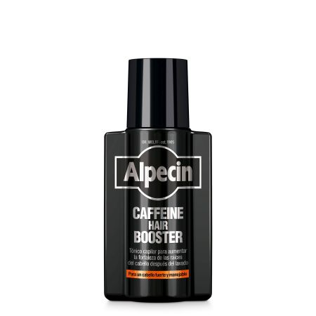 Alpecin Caffeine Hair Booster Tónico capilar fortalecedor aumenta la dureza de las raíces cabello más fuerte 200 ml
