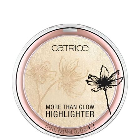 Catrice More Than Glow Highlighter Iluminador vegano ultrasuave y sedoso ofrece intensos efecto de brillo metálico