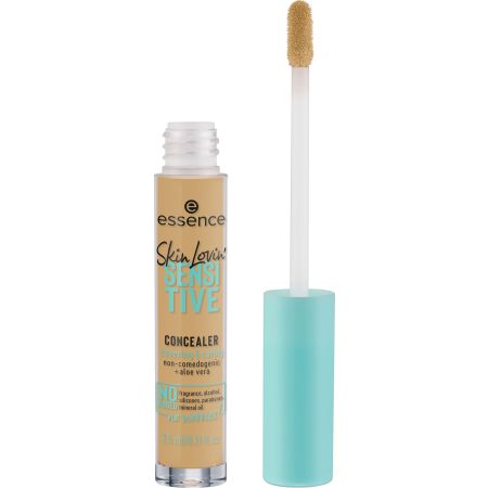 Essence Skin Lovin' Sensitive Concealer Corrector facial de cobertura media cubre fácilmente manchas rojeces y ojeras