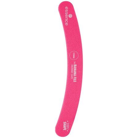 Essence The Banana File Lima de uñas de doble cara y ergonómica garantiza una forma perfecta