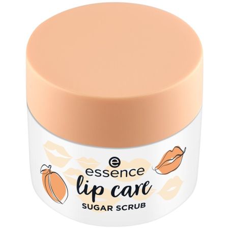 Essence Lip Care Sugar Scrub Exfoliante para labios de azúcar aporta suavidad y nutrición con aroma afrutado cítrico