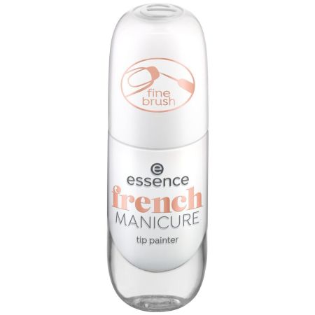 Essence French Manicure Tip Painter Esmalte de uñas para manicura francesa más limpia y precisa secado rápido y cobertura óptima