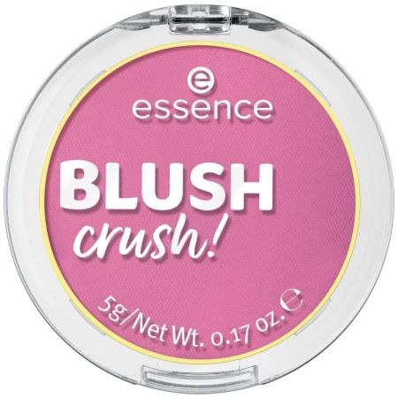 Essence Blush Crush! Colorete con textura suave y sedosa fácil de difuminar para aspecto natural