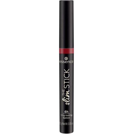 Essence The Slim Stick 6h Long-Lasting Lipstick Barra de labios cremosa aplicación precisa y sencilla para acabado mate aterciopelado