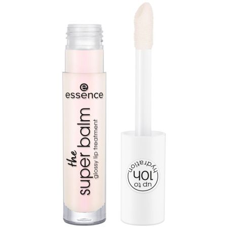 Essence The Super Balm Glossy Lip Treatment Bálsamo labial hidratante y nutritivo acabado brillante
