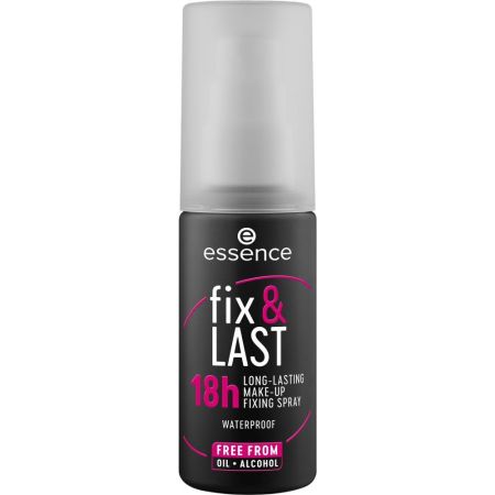 Essence Fix & Last 18h Long-Lasting Make-Up Fixing Spray Spray fijador de maquillaje matificante revitalizante e hidratante hasta 48 horas 50 ml