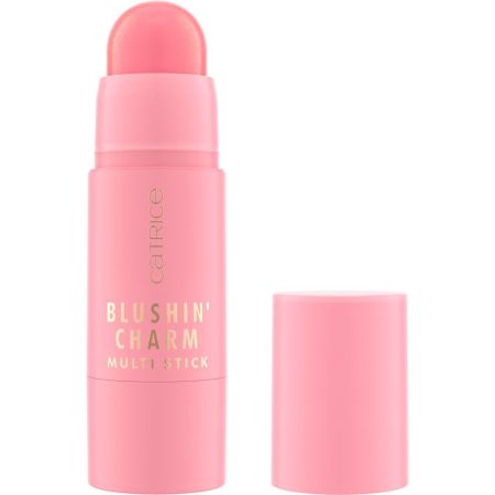 Catrice Blushin' Charm Multi Stick Barra de labios y colorete de textura cremosa no pegajosa y ligera ofrece aspecto nutrido y saludable
