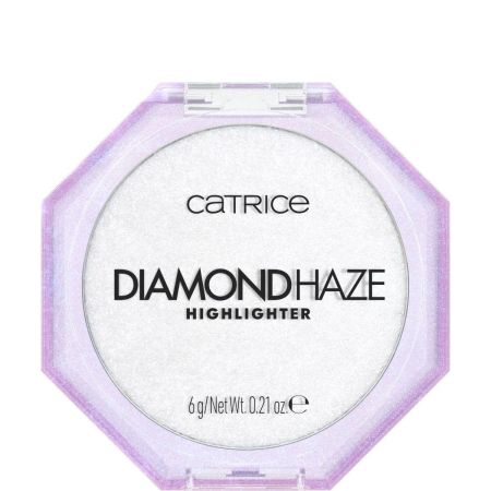Catrice Diamond Haze Highlighter Iluminador hipnótico de textura sedosa y mágica con partículas de glitter 3d para aspecto deslumbrante