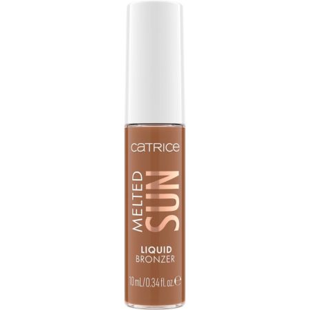 Catrice Melted Sun Liquid Bronzer Bronceador líquido modulable fácil de difuminar y se funde suavemente en la piel creando un acabado mate natural