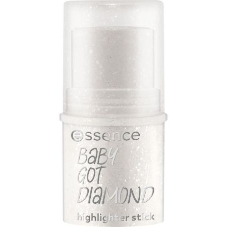 Essence Baby Got Diamond Highlighter Stick Iluminador en barra luminosidad instantánea a tu mirada con una sola pasada