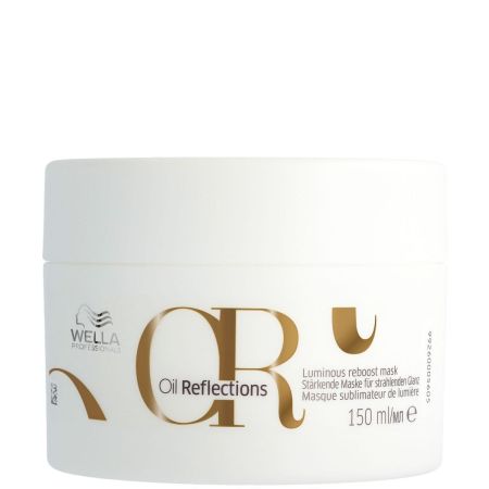 Wella Professionals Oil Reflections Luminous Reboost Mask Mascarilla realzadora del brillo restaura el equilibrio de hidratación para un cabello luminoso