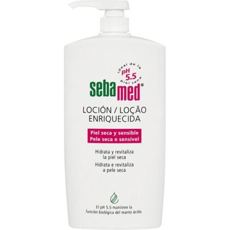 Sebamed Loción Enriquecida Loción enriquecida con componentes naturales hidratación y revitalización profunda 1000 ml