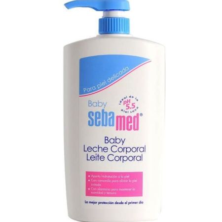 Sebamed Baby Leche Corporal Leche corporal para bebé nutre e hidrata con principios activos regeneradores