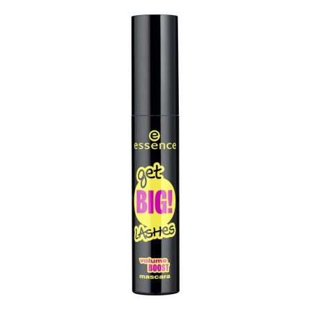 Essence Get Big Lashes! Volume Boost Mascara Máscara de pestañas voluminizadora con cepillo maxi para llegar incluso a las pestañas más cortas