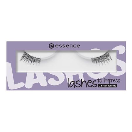 Essence Lashes To Impress 03 Half Lashes Pestañas postizas volumen e impacto