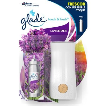 Glade By Brise Ambientador Lavanda + Recambio Ambientador para hogar eléctrico antiolor para un ambiente fresco perfumado y duradero