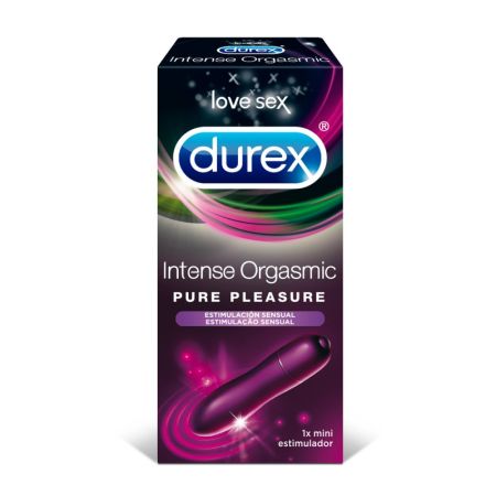 Durex Intense Pure Pleasure Estimulador pequeño con potentes vibraciones para una noche de placer intenso