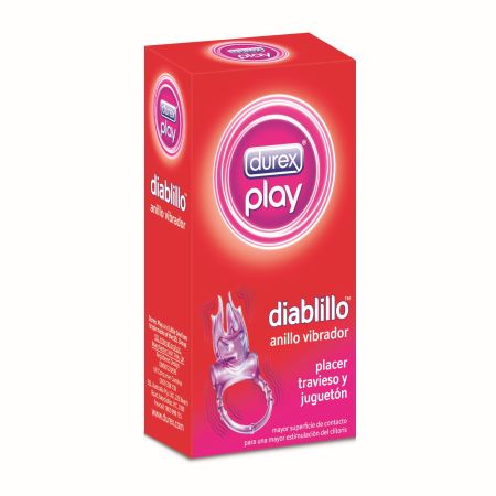 Durex Intense Diablillo Estimulador Vibrante Del Clítoris Anillo vibrador placer travieso y juguetón proporciona hasta 30 minutos de estimulación